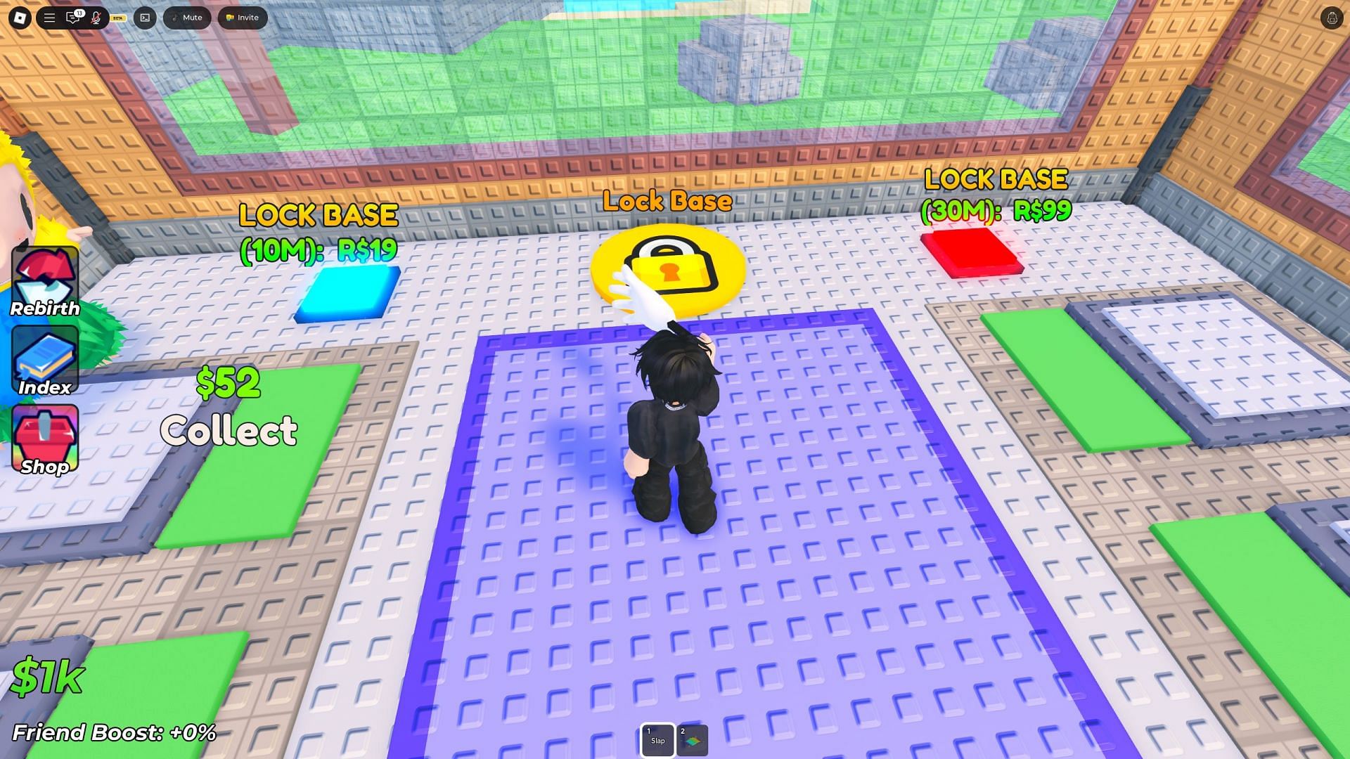 Lock your base to avoid getting raided when you're not around (Image via Roblox)